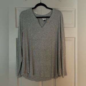 Cabi gray long sleeve